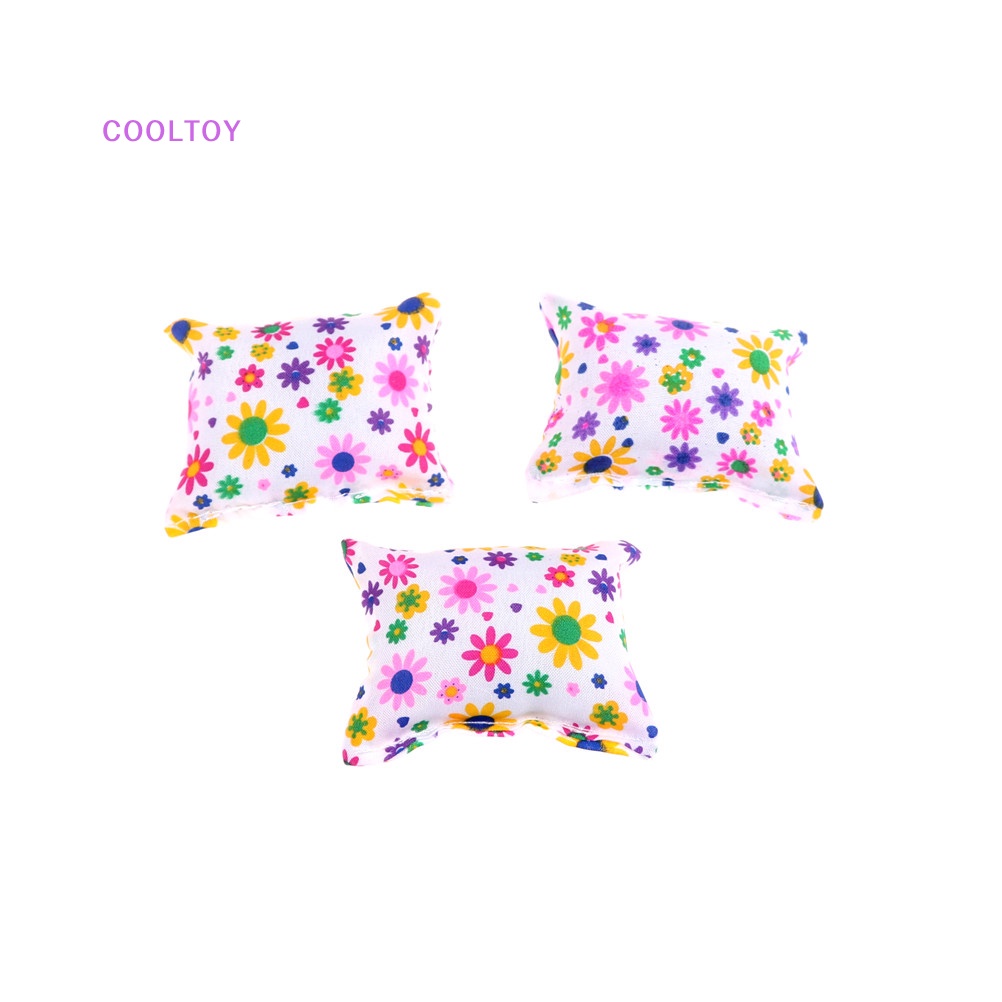 Cooltoy Set 3 Thú Nhồi Bông Đồ Chơi Nội Thất Cho Búp Bê