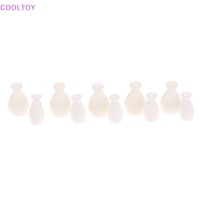 Cooltoy Set 5 Bình Hoa Mini Trang Trí Nhà Búp Bê DIY Bán Chạy