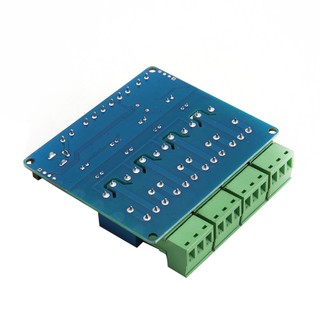 Modbus RTU 4 Channel 12V Relay Output Board Module Switch Input RS485 / TTL