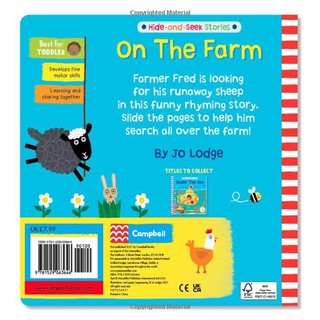 Sách On The Farm (Board Book)