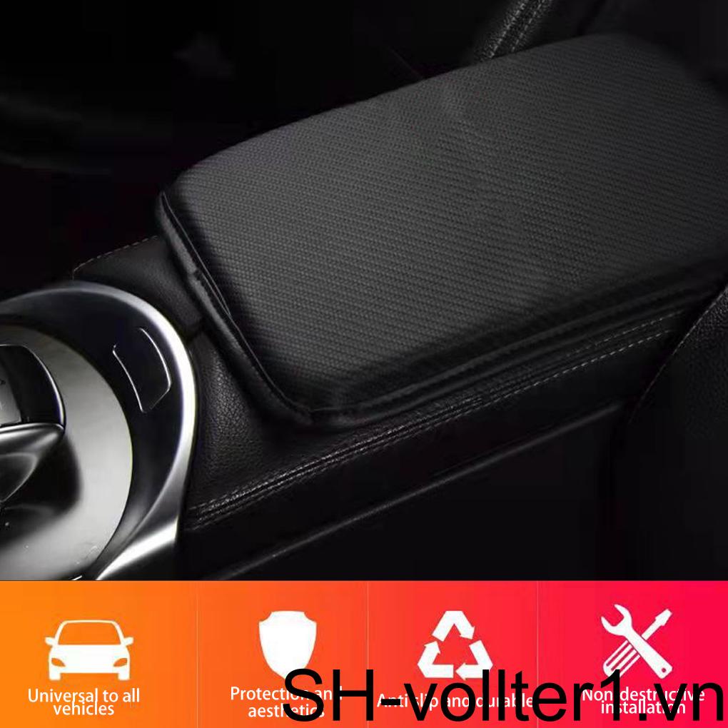 Vỏ Bọc Đệm Da Chống Nước Cho Hộp Tỳ Tay Xe Hơi