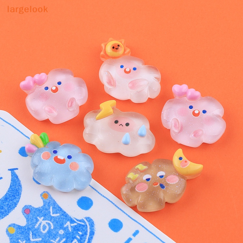 Bộ 5 Tượng Nhựa Dạ Quang Hình Hoạt Hình Xinh Xắn