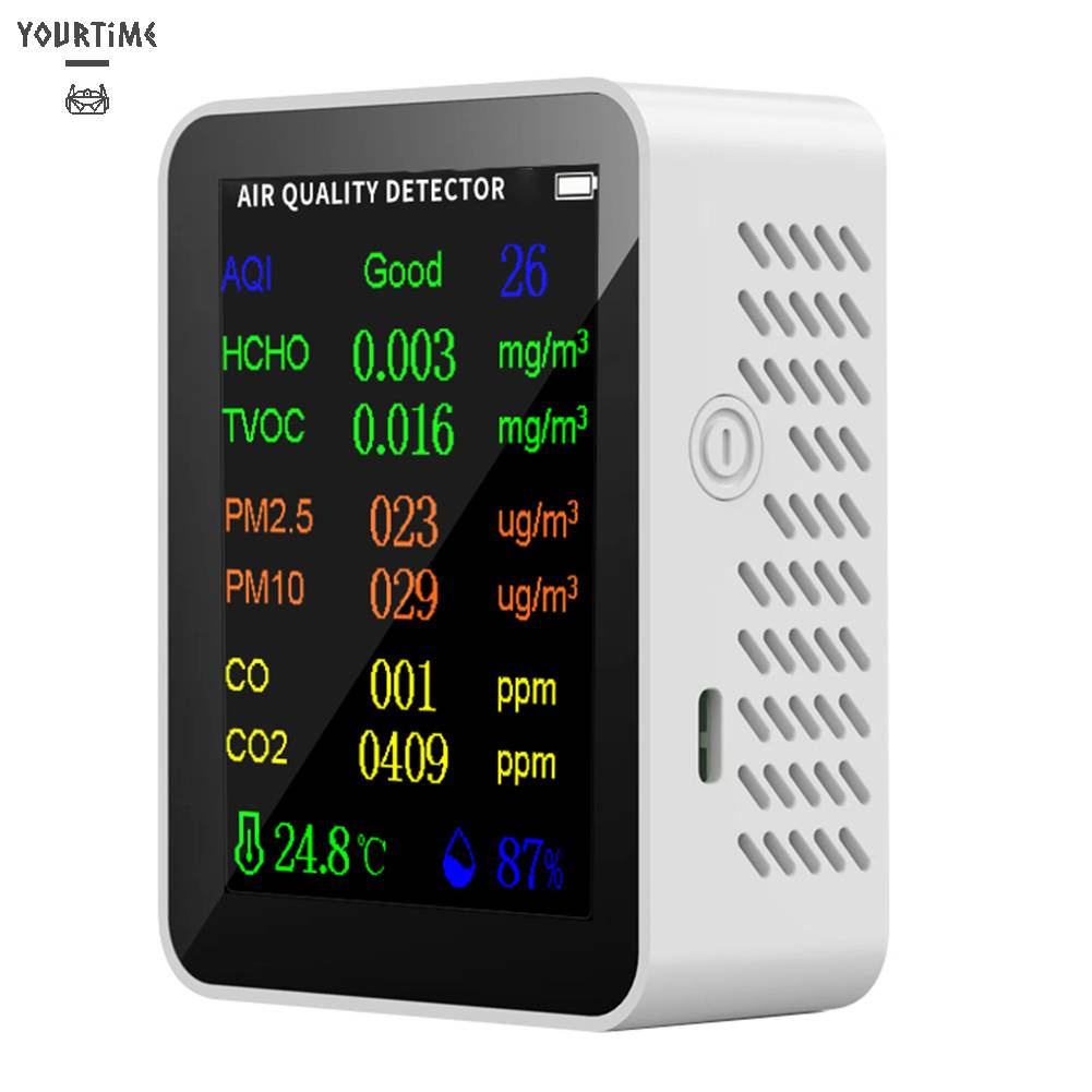 Máy Kiểm Tra Chất Lượng Không Khí Kỹ Thuật Số 9 Trong 1