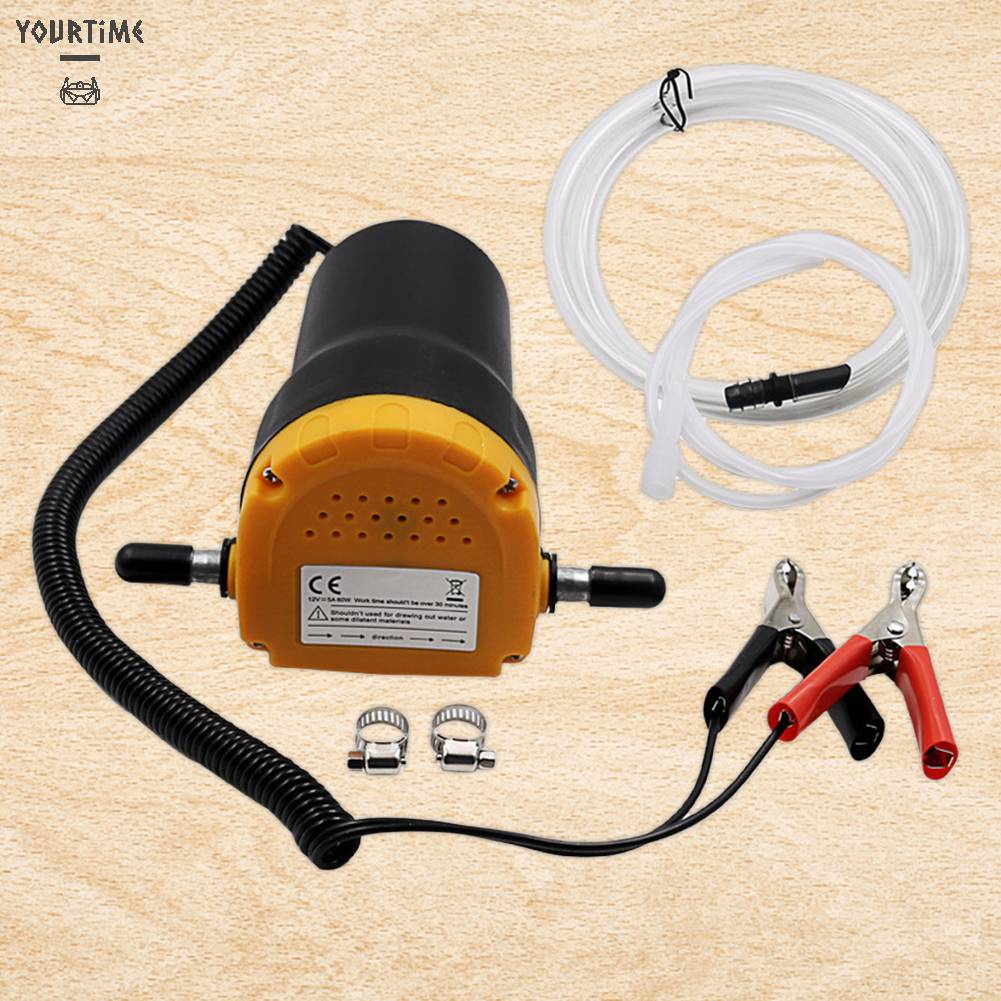 Máy Bơm Dầu Động Cơ 12V / 24V 60W Cho Xe Hơi, Tàu Thuyền