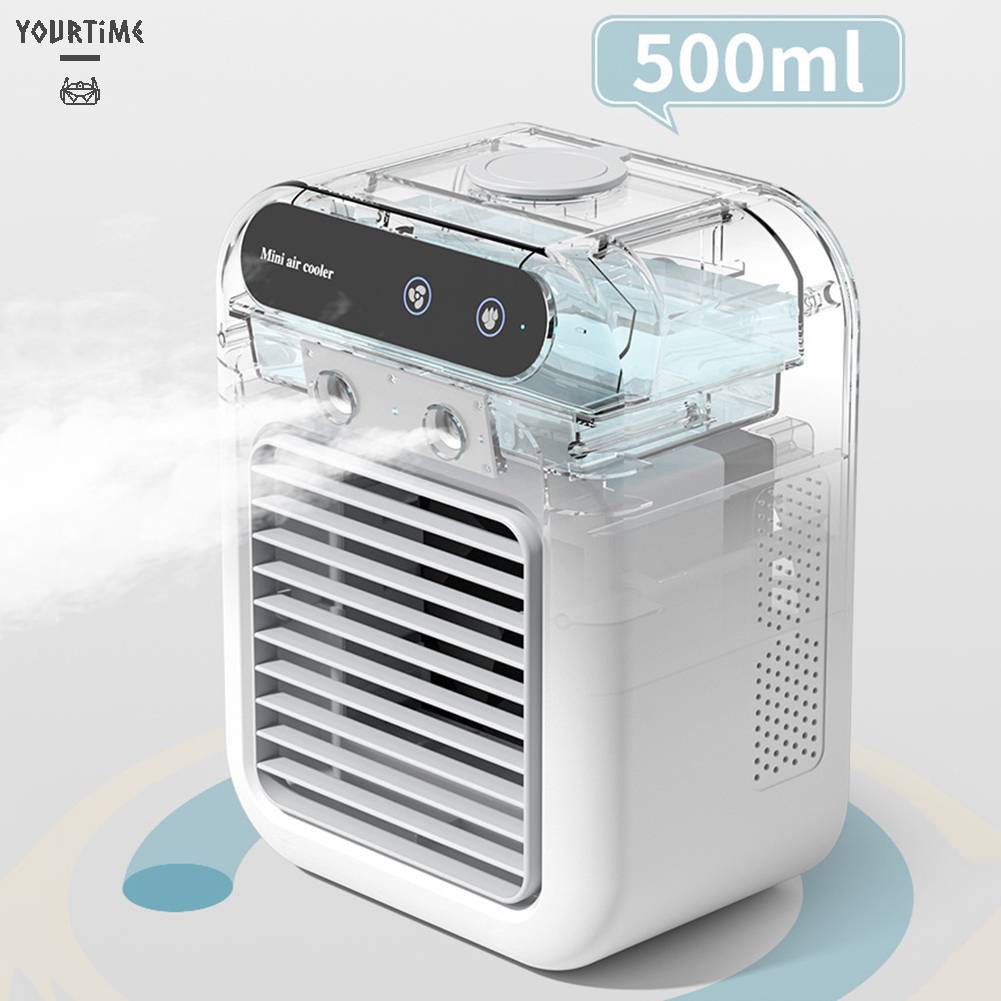 Quạt Làm Mát Để Bàn 2 Tốc Độ Tùy Chỉnh Nhỏ Gọn Tiện Dụng Cho Gia Đình