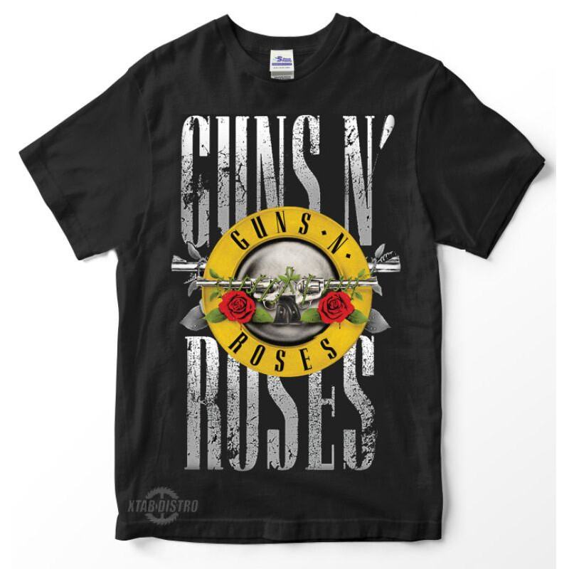 Áo nam Áo nam / Áo thun / Áo thun cao cấp GUNS N ROSES - GUNS ROSES 91-92 Aldult (1 cái) top tee
