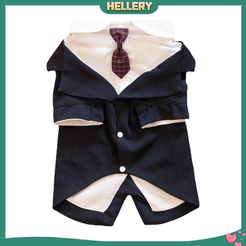 Trang Phục Tuxedo Trọng Lượng Nhẹ Đính Nơ Xinh Xắn Cho Cún Cưng