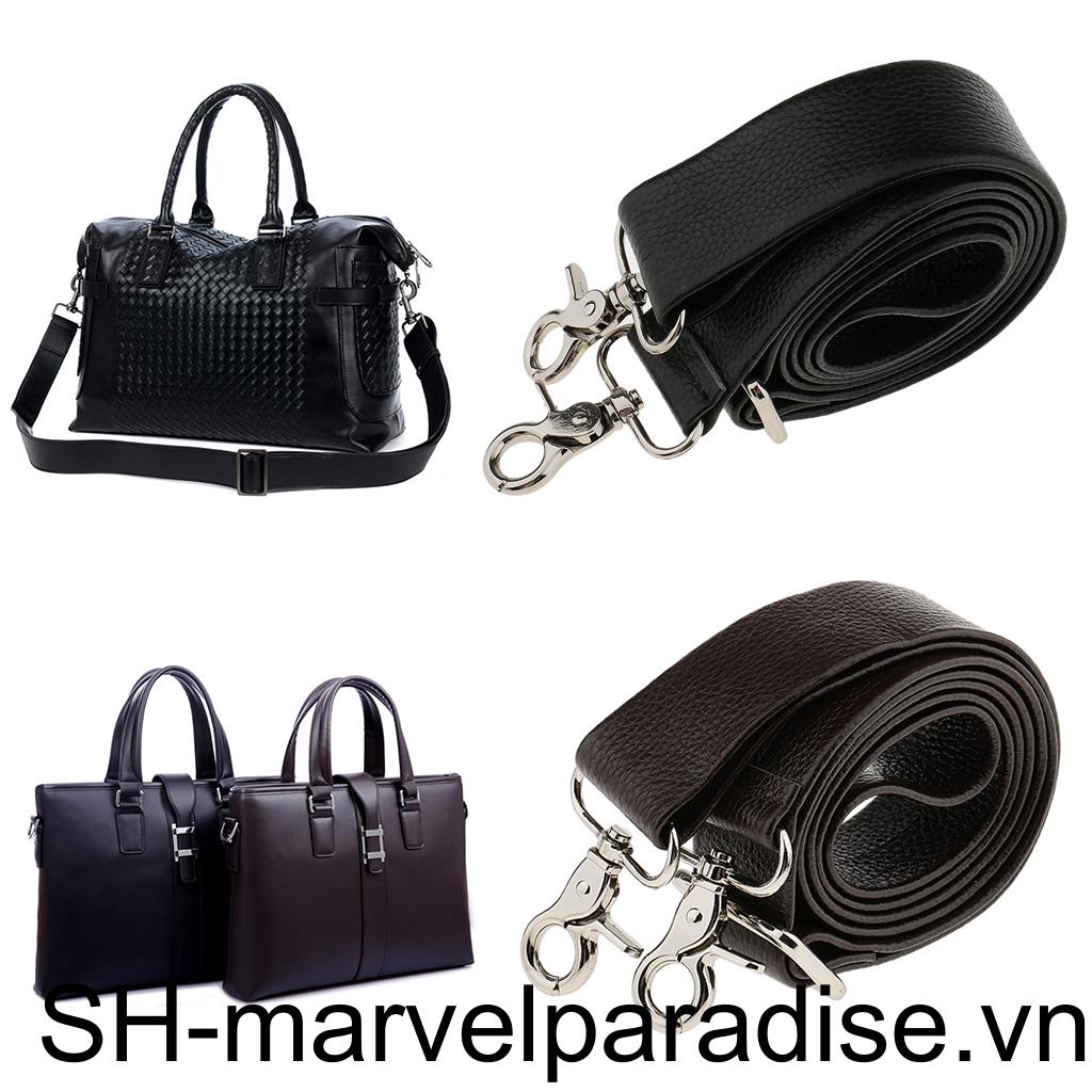 Dây Da Thay Thế Cho Túi Đeo Chéo Màu Cà Phê Dài 150cm