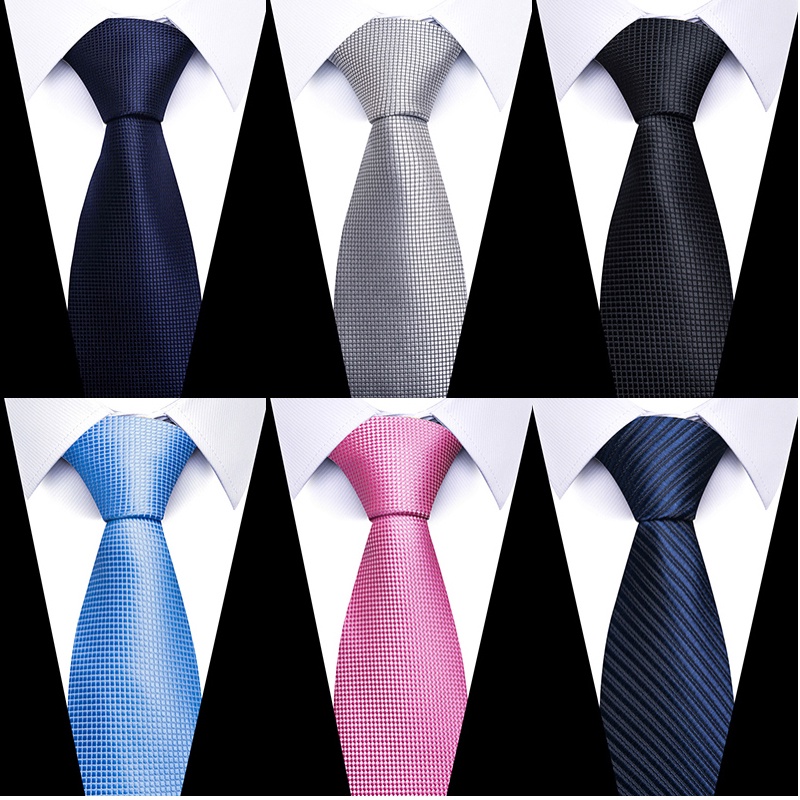 Cà Vạt 7.5CM Họa Tiết Sọc Thời Trang Lịch Lãm Cho Nam