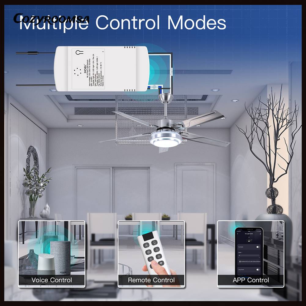 Cầu Dao Không Dây Điều Khiển Từ Xa 220V AC