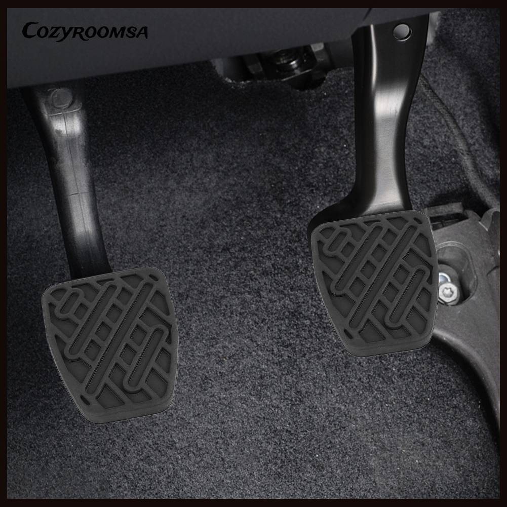 Set 2 Bàn Đạp Phanh Xe Hơi Chống Trượt Cho Nissan Qashqai 2007-2016