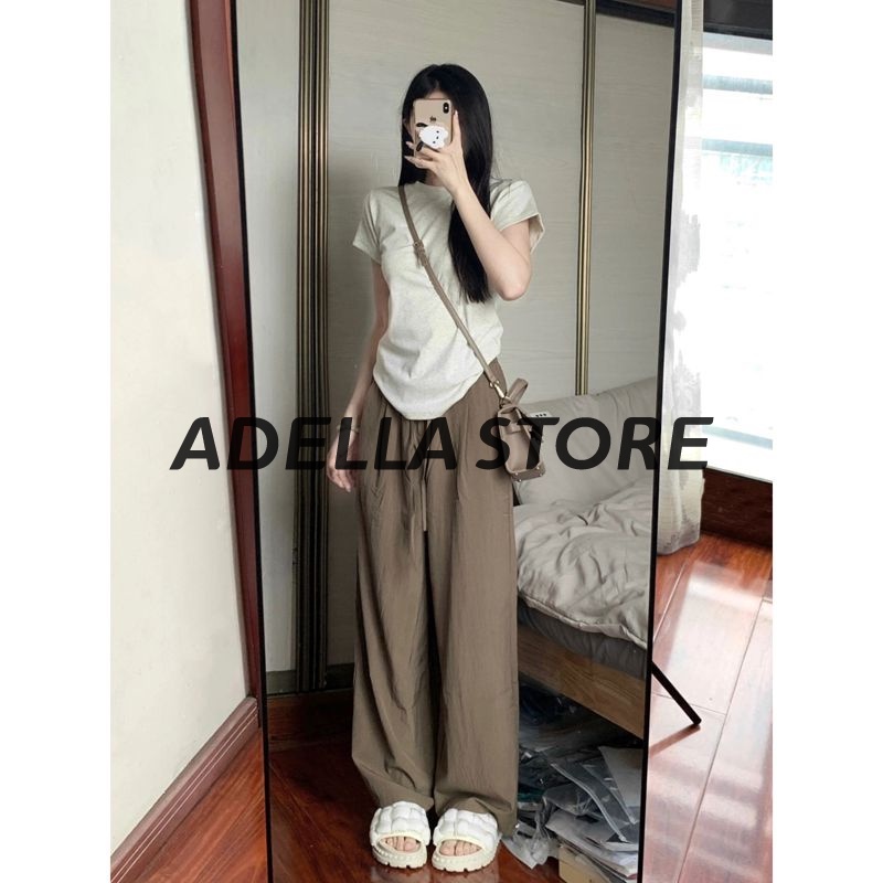 Áo thun croptop KEYADAI A29J1GU tay ngắn phong cách Hàn Quốc