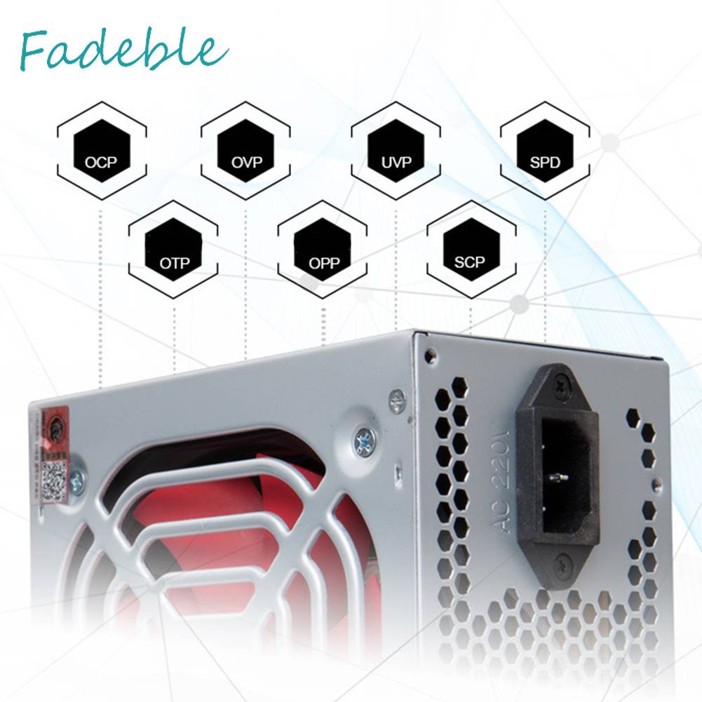 Nguồn ĐiệN 200W ATX 450W 4Pin 2 SATA Cho MáY TíNh