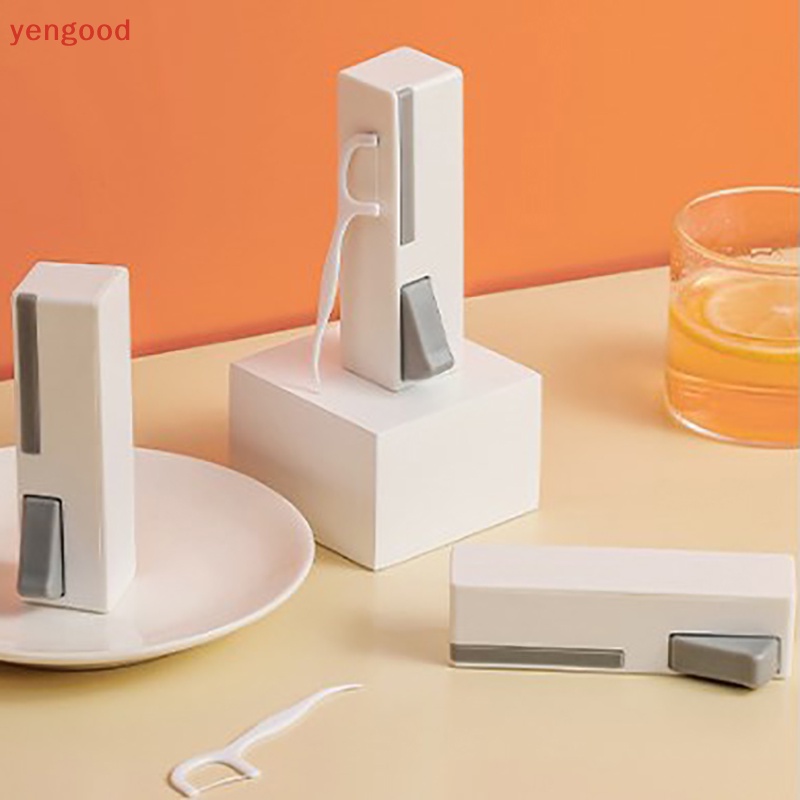 Hộp Đựng Chỉ Nha Khoa Tự Động Làm Sạch Răng Tiện Dụng Mang Theo Du Lịch