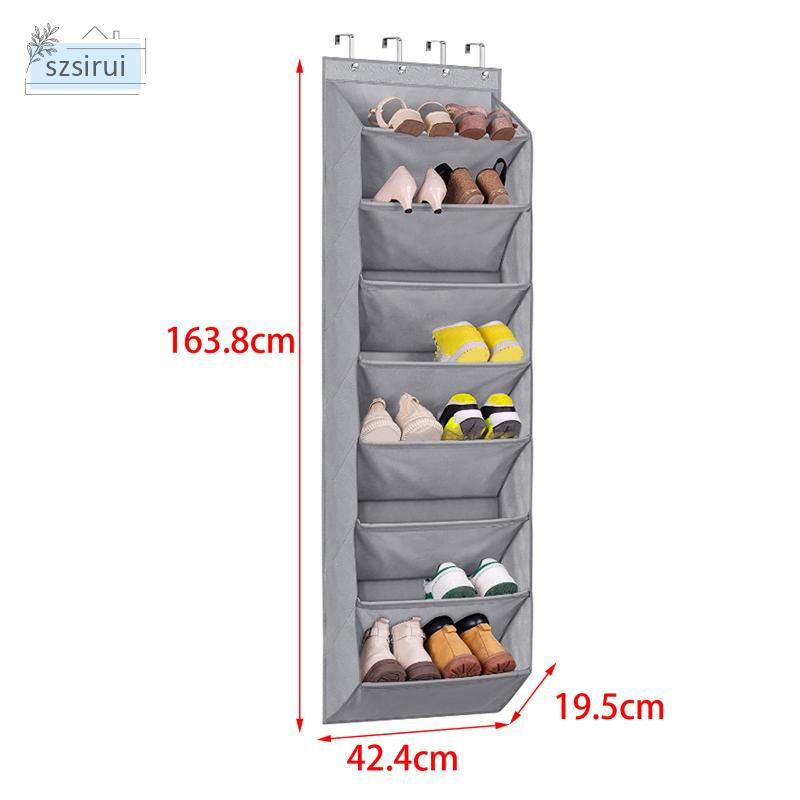 Túi Treo Cửa Tủ Quần Áo 8 Tầng Tiện Dụng