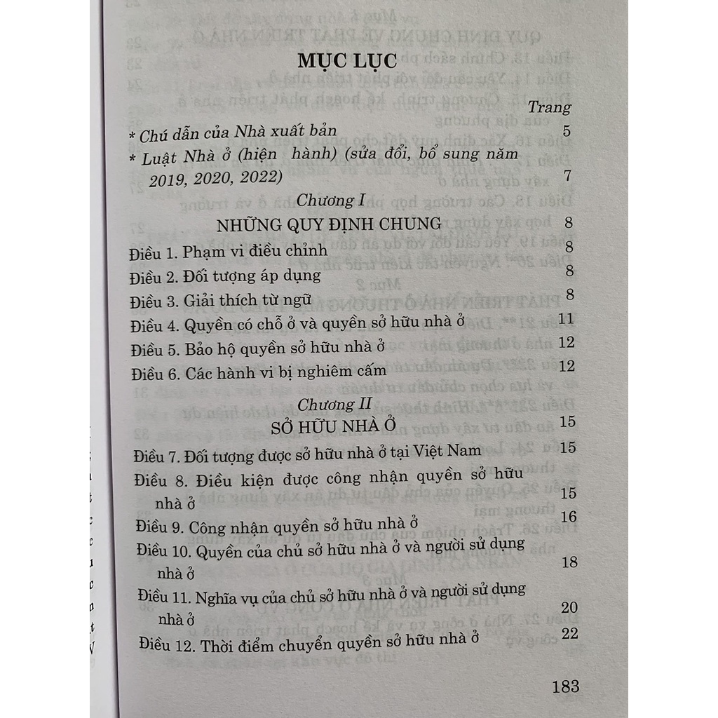 Sách Luật Nhà Ở   - Nhà Sách Sự Thật