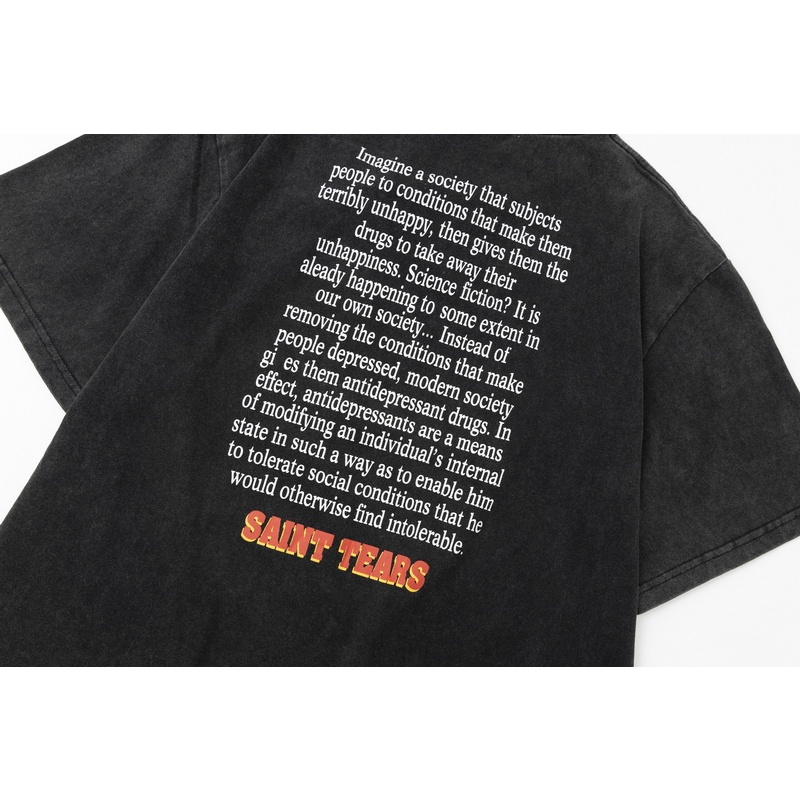 Sai-nt-mich-ael - Áo Thun Tay Ngắn In Hình Đường Phố Cao Cấp Thời Trang Xu Hướng Mới Nhất Cho Nam Và Nữfhkyyr