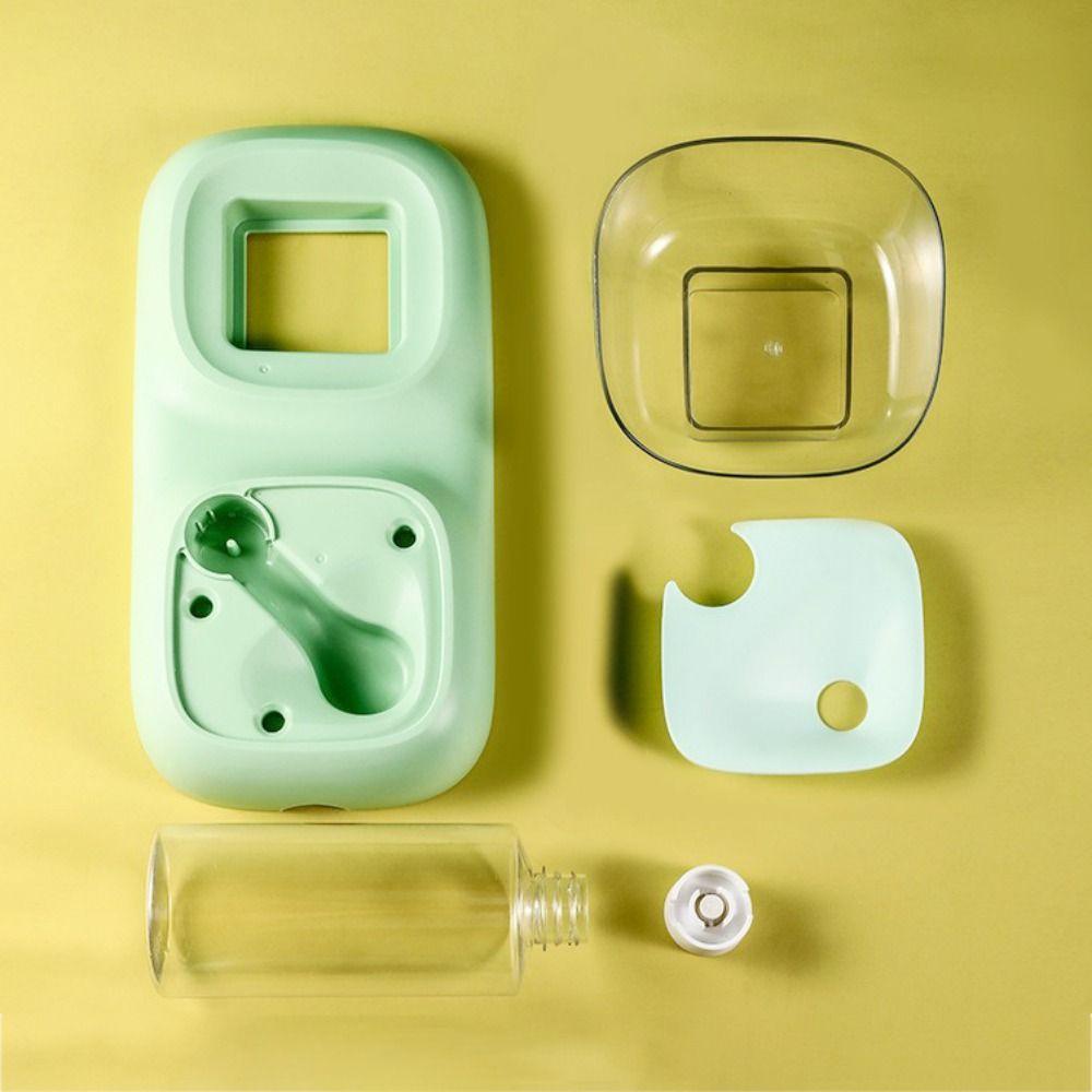 Dụng Cụ Đựng Nước Uống Tự Động 2 Trong 1 Bằng Nhựa Chống Rách Có Thể Tháo Rời Cho Thú Cưng