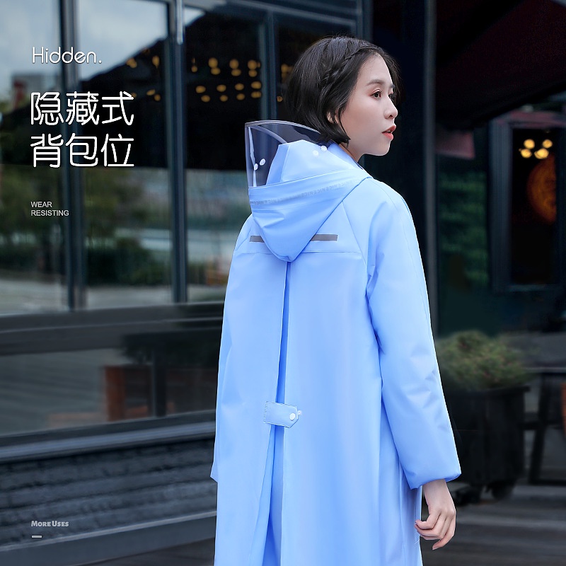 A 'o mu' a cho be 'Áo Mưa Poncho Dài Dày Không Thể Đục Lỗ Đi Xe Điện Ngoài Trời cho Nam Và Nữ