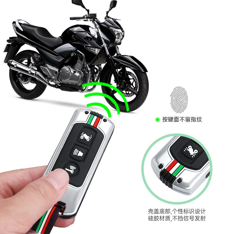 Vỏ Chìa Khóa 2 Nút 3 Nút Bấm Bằng Hợp Kim Kẽm Cho Xe Honda X ADV SH 300 150 125 Forza 300 125 PCX150 2018