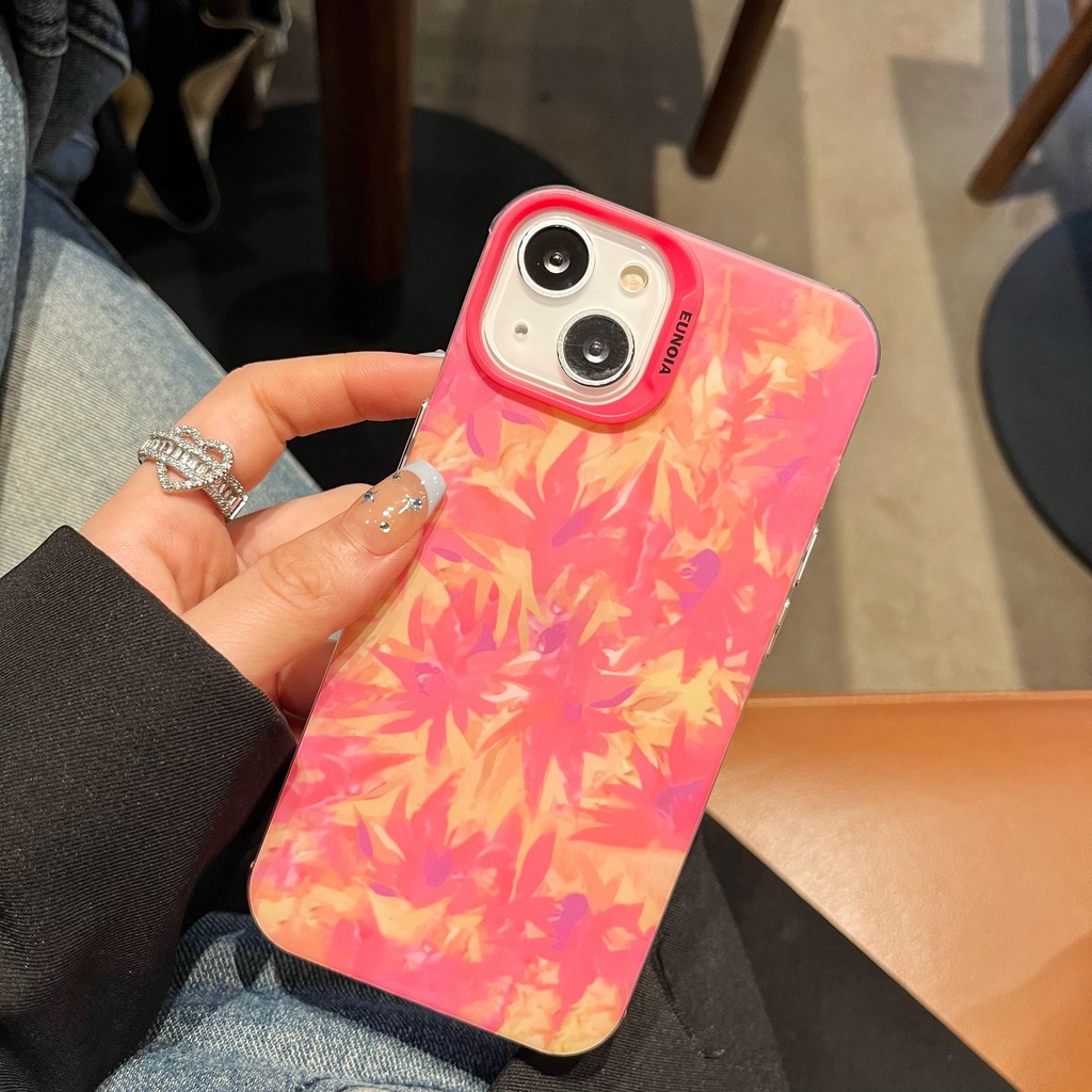 Ốp Điện Thoại TPU Silicon Mềm Trong Suốt Chống Sốc Họa Tiết Hoa Nhỏ Cho iPhone 14 Plus 13 12 11 Pro Max