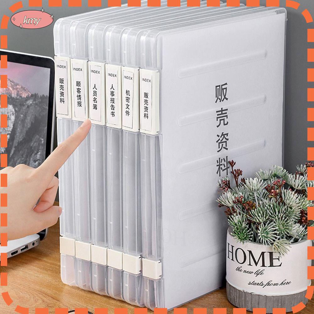 Hộp Đựng Tài Liệu Khổ A4 Bằng Nhựa PP Dày Dặn Trong Suốt Chống Thấm Nước Tiện Dụng Ốp