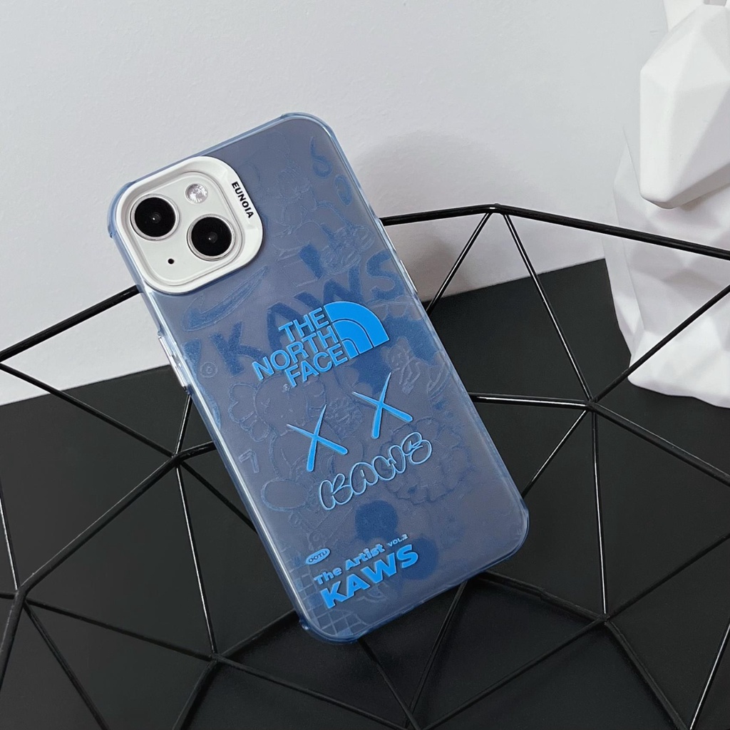 Ốp Điện Thoại Tpu Mềm Trong Suốt Chống Sốc In Hình Kaws Thời Trang Cho iPhone 14 13 12 11 Pro Max