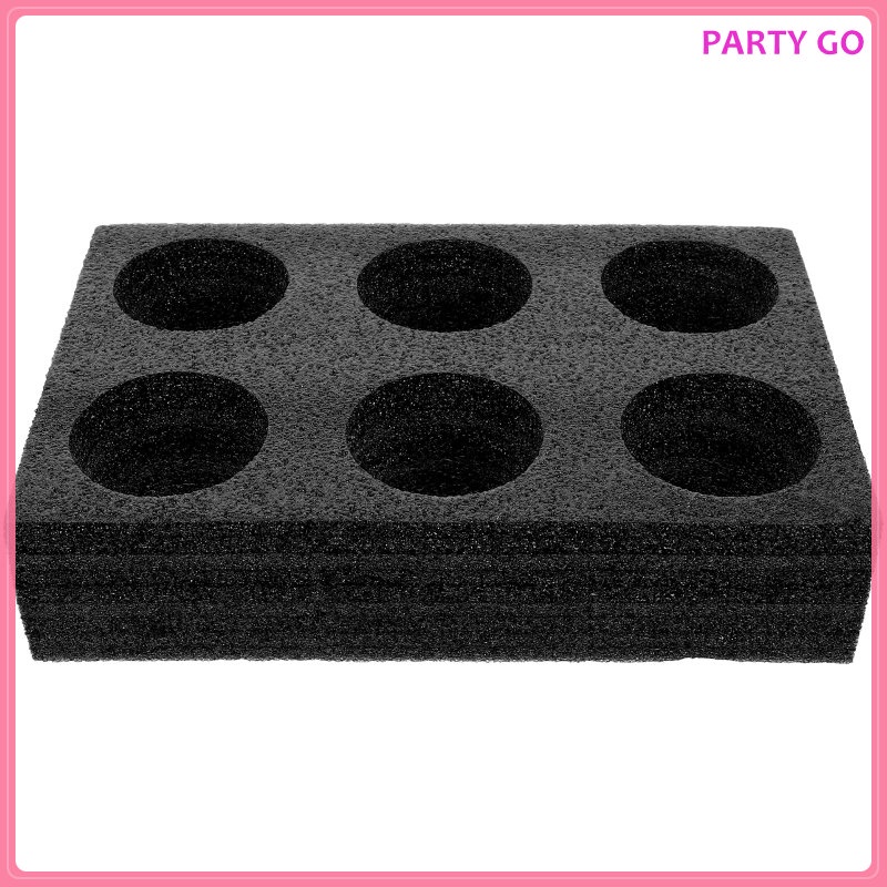 Giá Đỡ Cốc Trà Sữa / Cà Phê Bằng Len Ngọc Trai Tiện Dụng