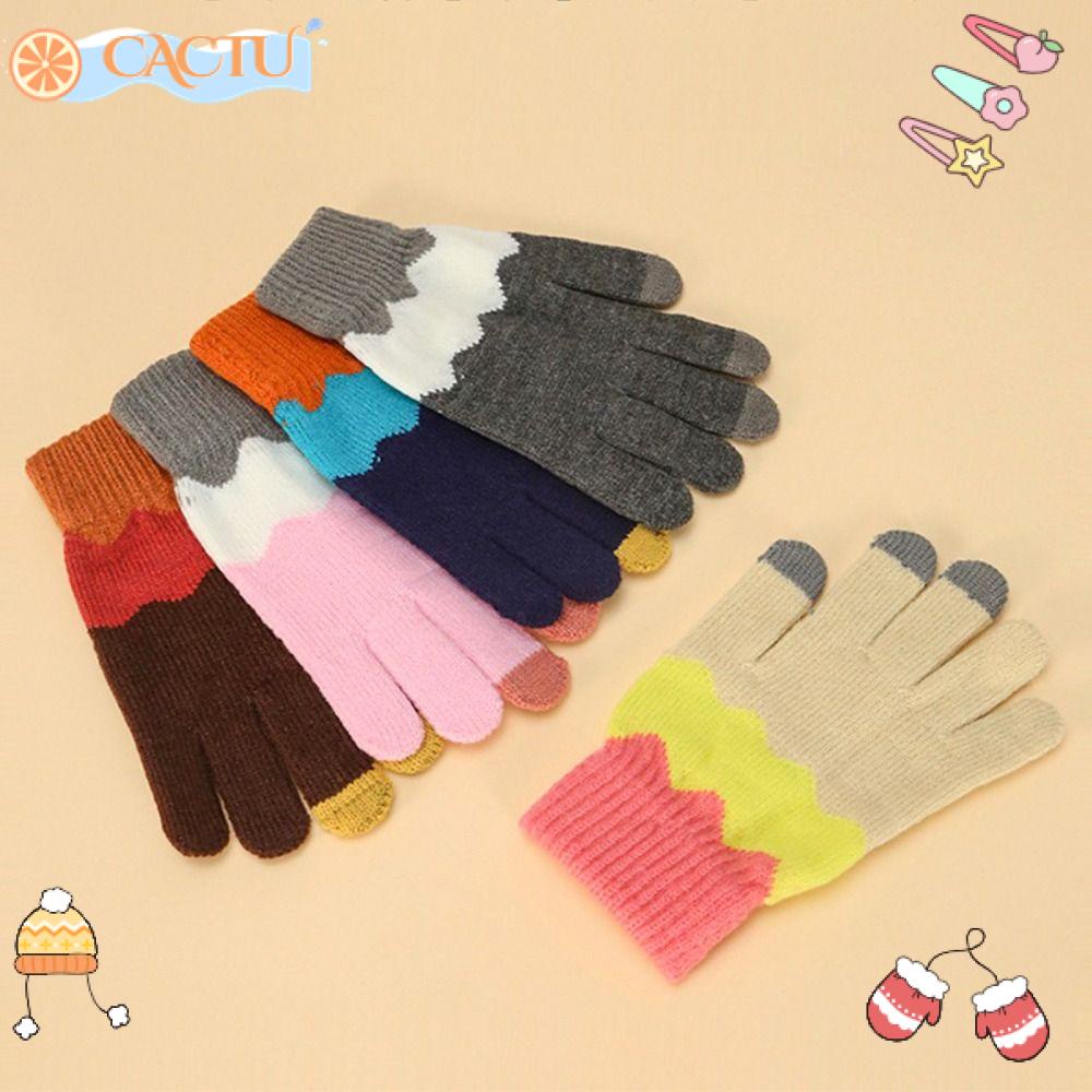 1 Đôi Găng Tay Giữ Ấm Mùa Đông Có Thể Chạm Màn Hình Cảm Ứng Dành Cho Nam Nữ