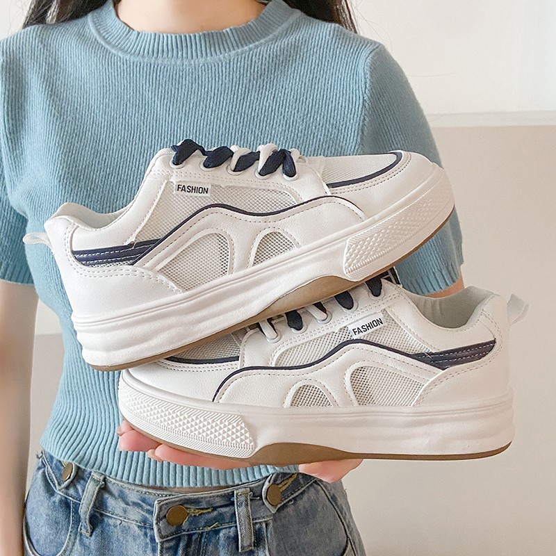 Giày Thể Thao Phong Cách Hàn Quốc Trẻ Trung Dành Cho Nữ