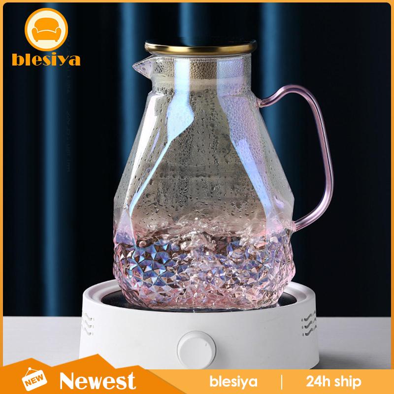 Ấm Trà Bằng Kính Dày Cỡ Lớn Tiện Dụng Cho Gia Đình