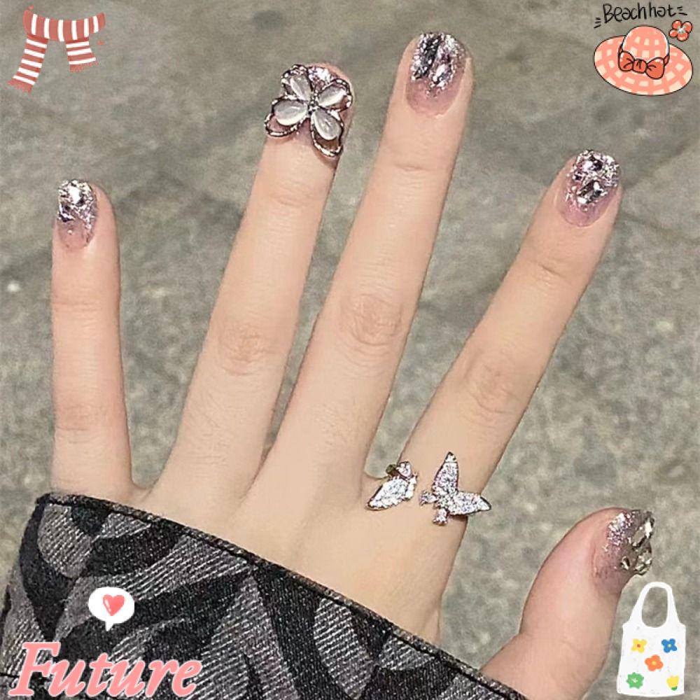 Bộ Móng Tay Giả DIY Xinh Xắn