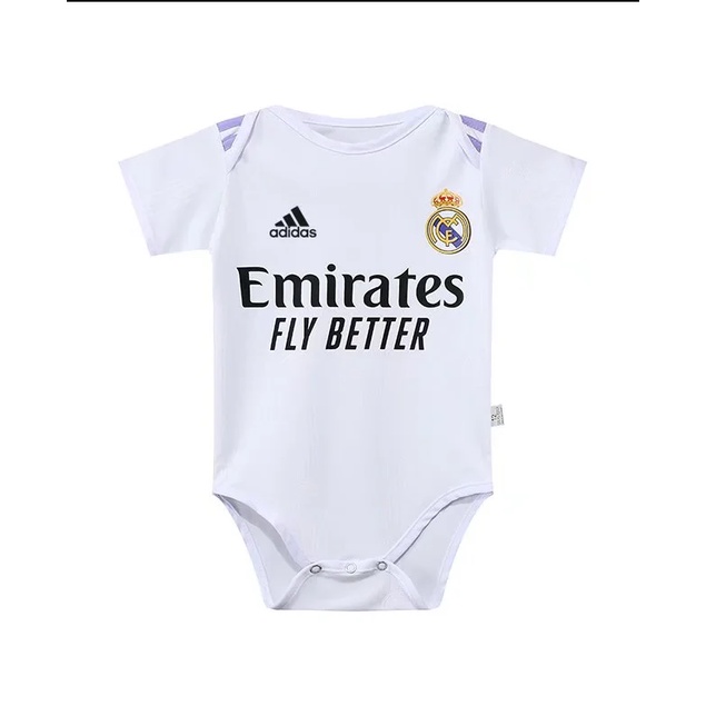 Bộ ÁO Thun NgắN Tay + QuầN DàI Real Madrid Cho Bé (3-2