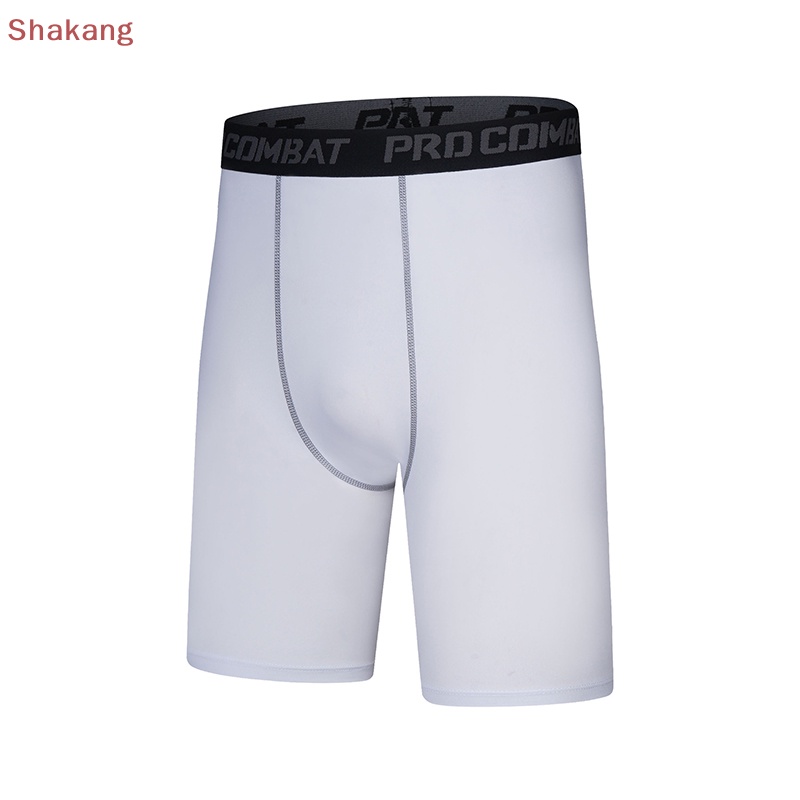 Quần legging ngắn BIGHSM 3Long ôm dáng mau khô tập thể thao cho nam