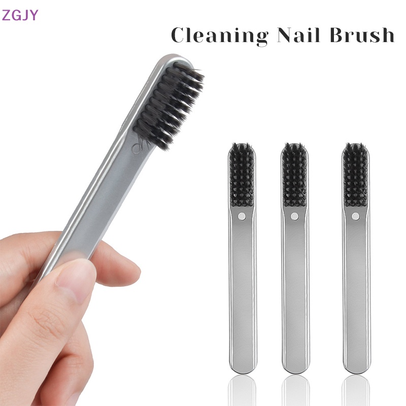 1 Bàn Chải Nhựa Mềm ZGJY Vệ Sinh Móng Tay Tiện Dụng Mới