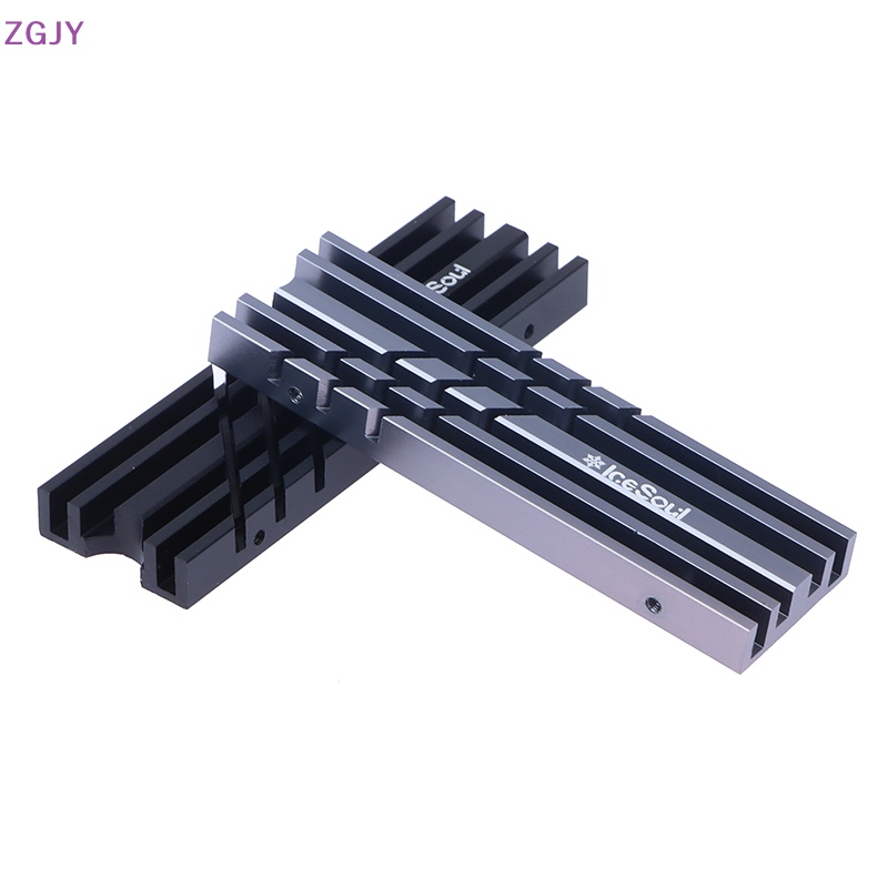 Bộ Tản Nhiệt Ổ Cứng SSD M.2 M2 2280 Siêu Mỏng Bằng Nhôm Với Đệm Silicon Tản Nhiệt Mới