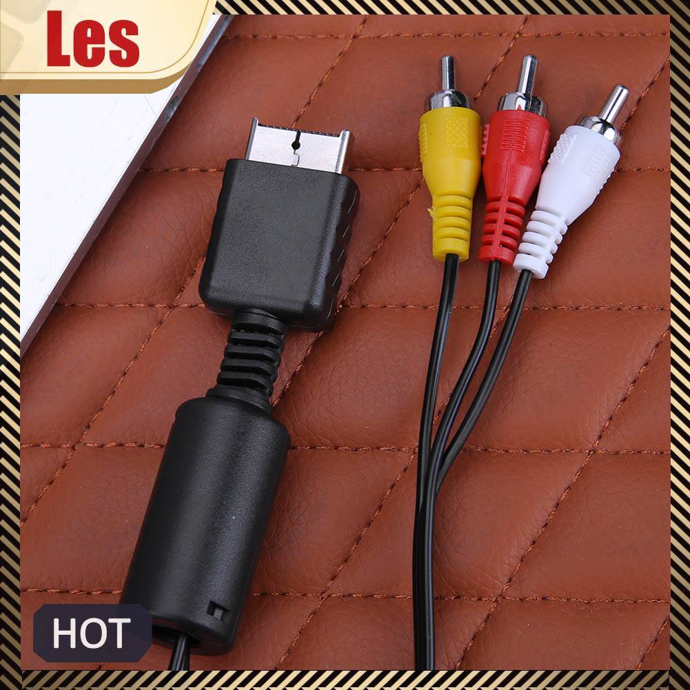 Dây Cáp Âm Thanh / Video Dài 1.8m Thay Thế Cho Tay Cầm Chơi Game PS2 / 3