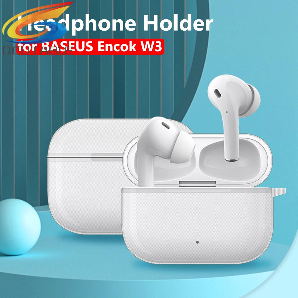 Hộp Đựng Tai Nghe Bằng TPU Trong Suốt Cho BASEUS Encok W3