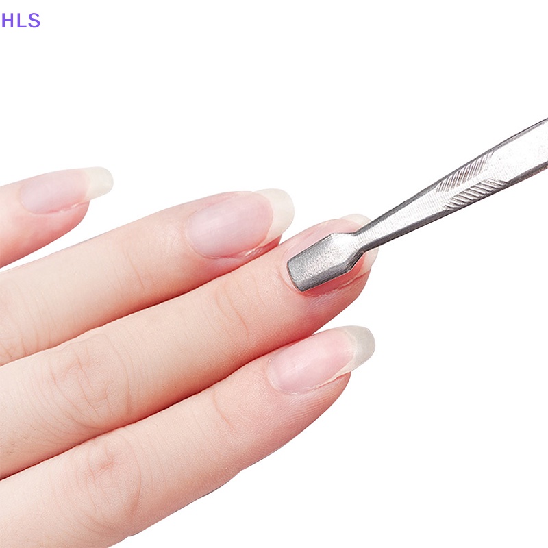 Set 10 Dụng Cụ Làm Móng Hai Đầu Bằng Thép Không Gỉ Chống Trượt