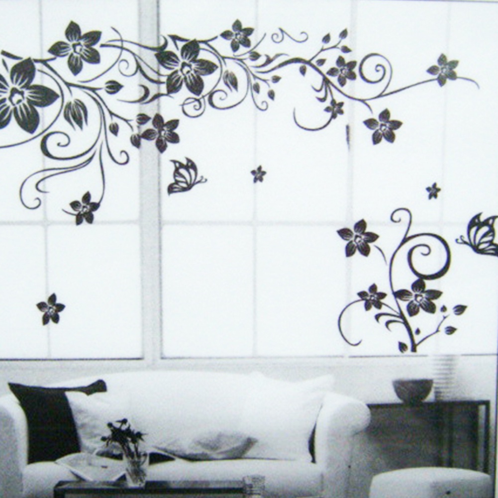 Miếng Dán Tường Chống Thấm Nước Họa Tiết Hoa Trang Trí Nhà Cửa