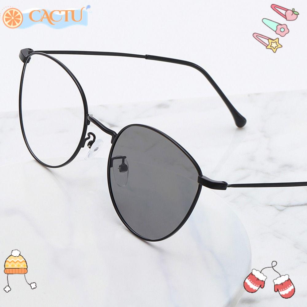 CACTU Kính Chống Ánh Sáng Xanh Siêu Nhẹ Không Phai Màu Thời Trang Di Động