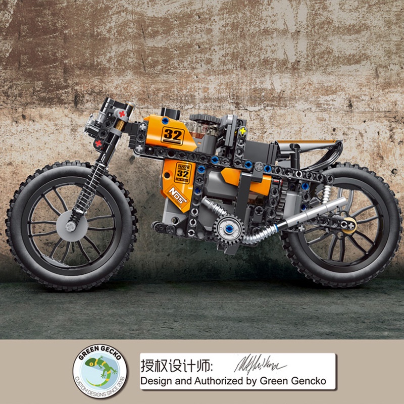 Đồ chơi Lắp ráp Mô hình Mould King 23005 high-tech RC Car Boy Toys App Control Fast Motorcycle