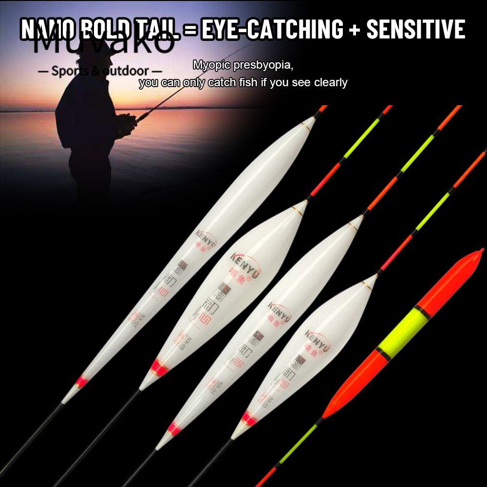 MUVAKO 4 Phao Câu Cá Đuôi Dài Hàng Mới