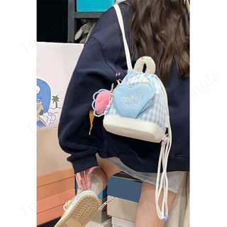 Ba lô denim mini thời trang retro y2k 2023 dành cho nữ