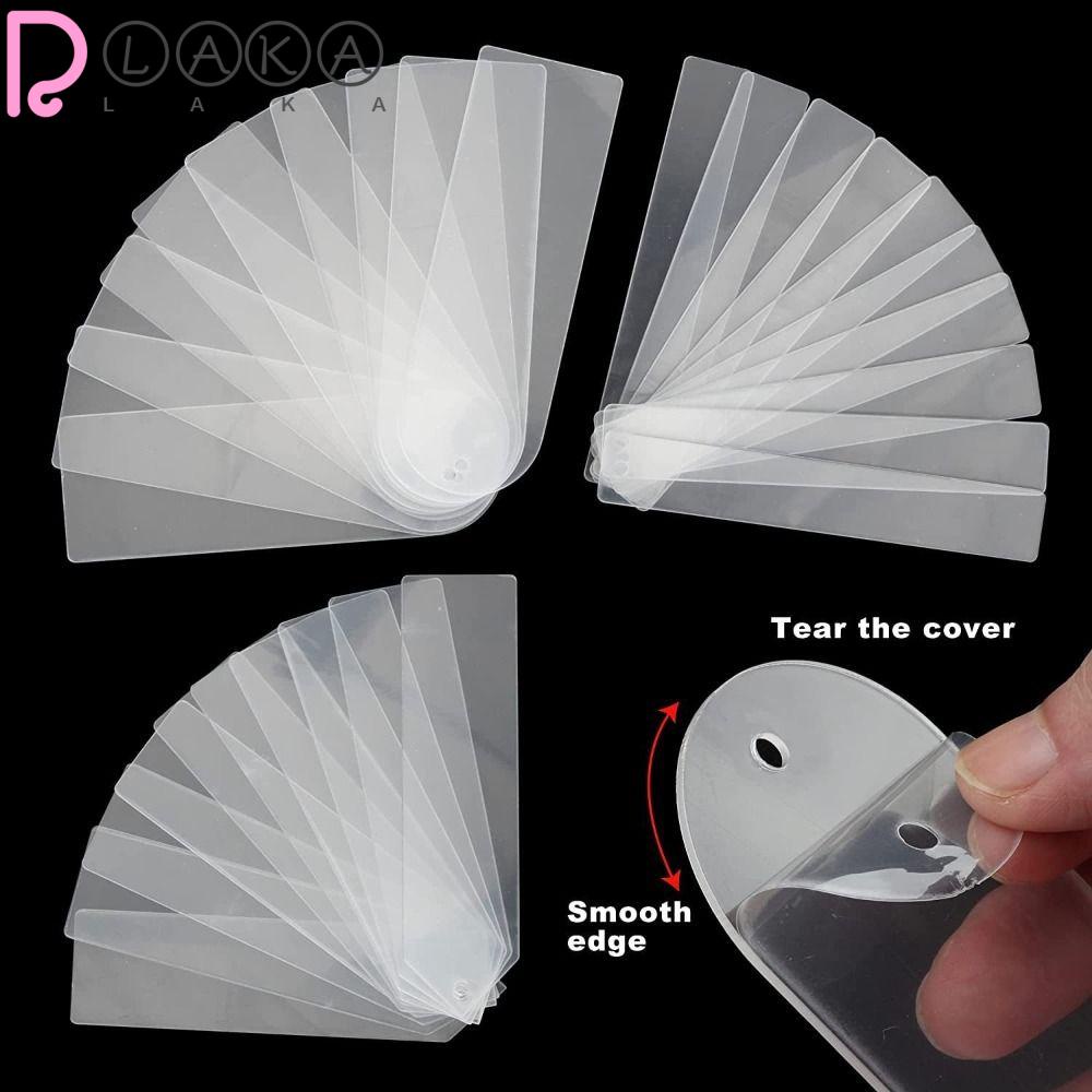 LAKAMIER Set 30 Thẻ Đánh Dấu Trang Sách Màu Trắng Chất Lượng Cao