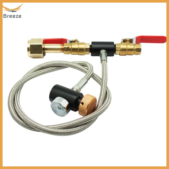 Đầu Nối Chuyển Đổi Bình Nước CO2 G1 / 2 Kèm Ống Nạp CO2 Tiện Dụng Cho Sodastream