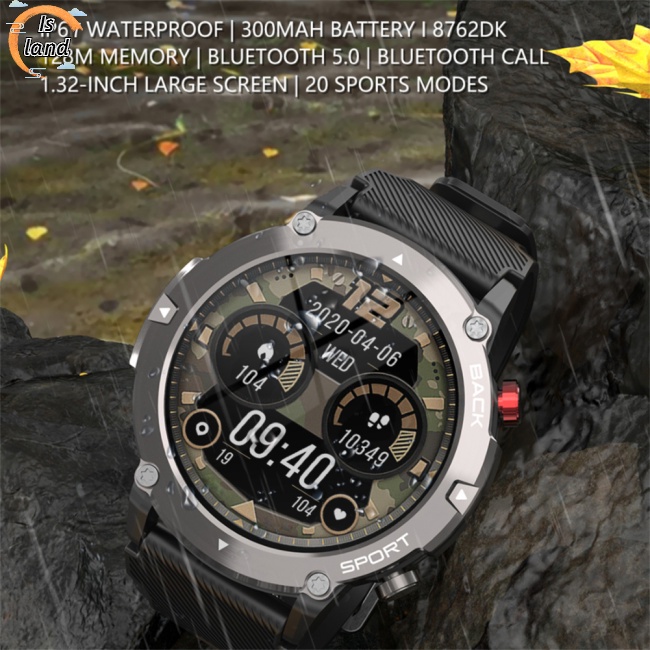 Đồng Hồ Thông Minh Lemfo Lf26max Kết Nối Bluetooth Pin 300 Mah Chống Thấm Nước Ip68