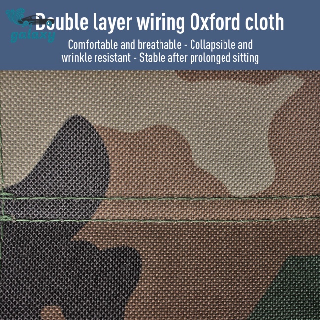 Galaxy Ba Lô Vải Oxford Chịu Tải Tối Đa 100kg Họa Tiết Rằn Ri