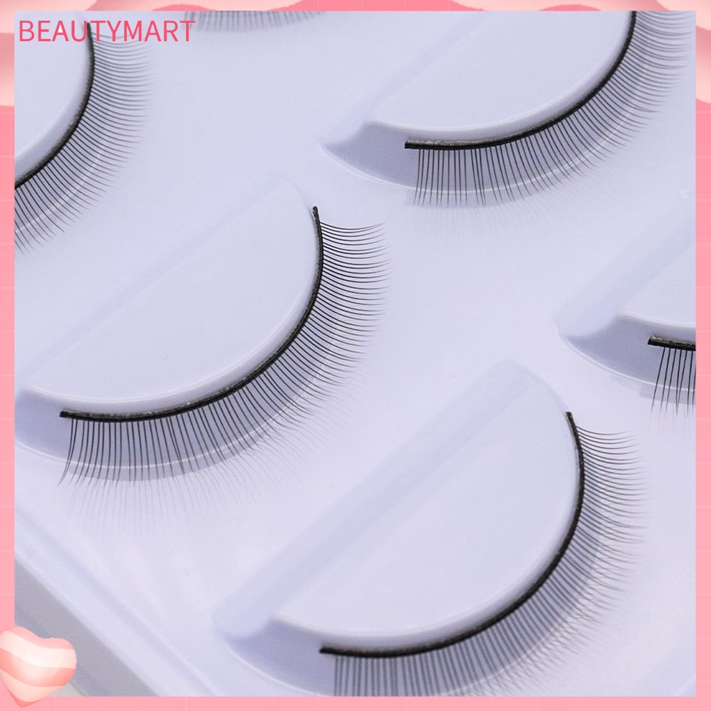 Hộp 5 Cặp Lông Mi Giả Thủ Công Mịn Mượt Dành Cho Luyện Tập Trang Điểm