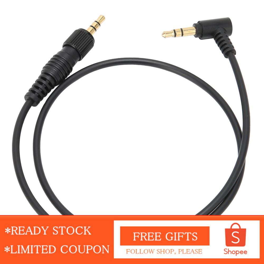 Alwaysonline Microphone Cable Headphone Audio 3.5mm with Gold Plated Connectors for Car Speaker Recorder